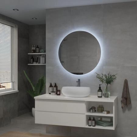 Зеркало Континент Ajour standart d1000 ЗЛП2093 с подсветкой