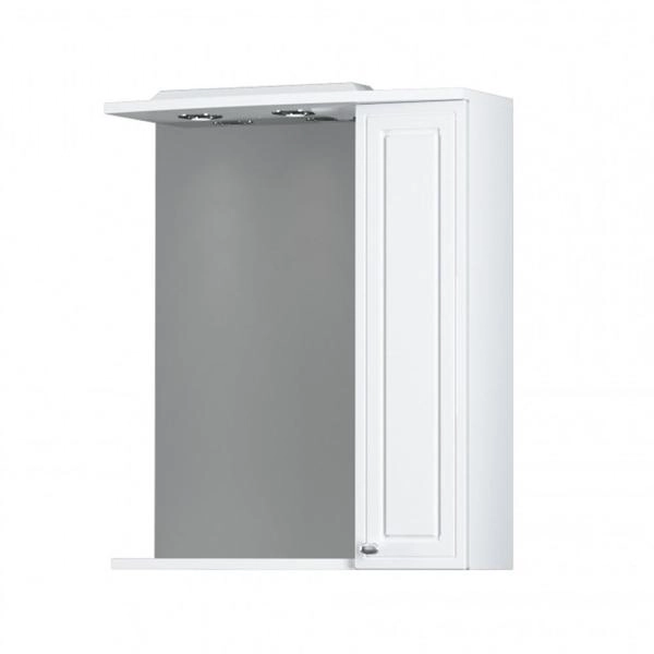 Зеркальный шкаф RedBlu by Damixa Palace One M41MPR0601WG белый глянцевый