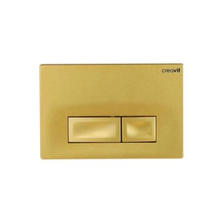 Кнопка для инсталляции CREAVIT ORE золото матовая GP3006.00
