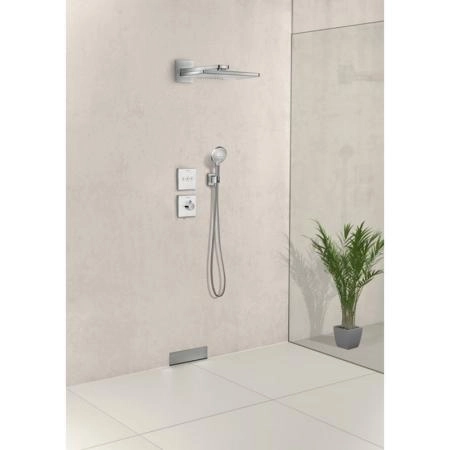 Верхний душ Hansgrohe Rainmaker Select 24005600, черный/хром