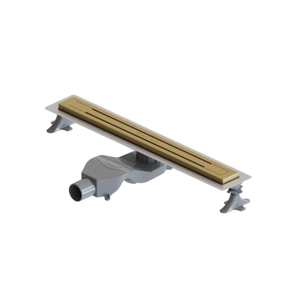 Душевой лоток Boheme Premium Trendy 60см, нерж.сталь МАТ. ЗОЛОТО 983-60-MG