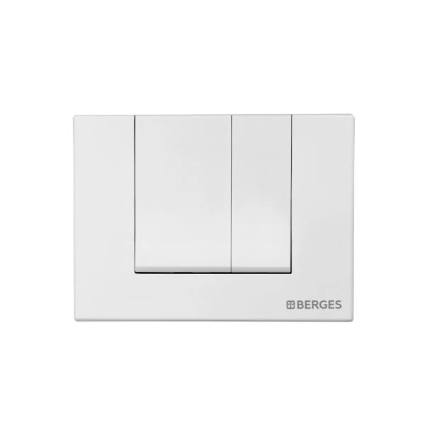 Инсталляция BERGES NOVUM 40244 для скрытого монтажа унитаза кнопка S4 Soft Touch белая