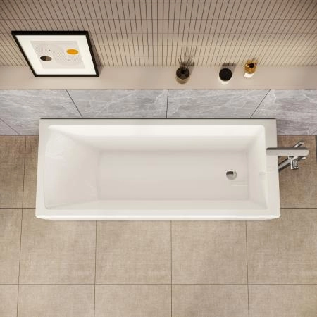 Ванна VitrA Neon 52530001000 170 x 70 см акриловая прямоугольная белая