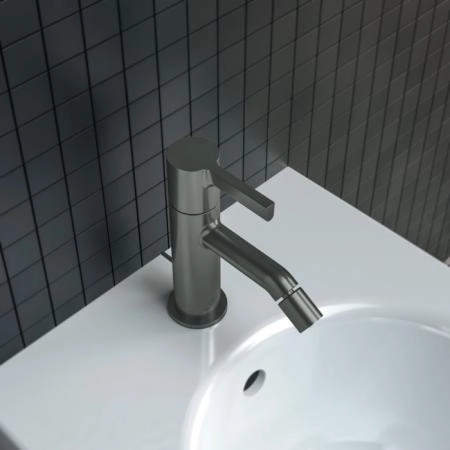 Ideal Standard Joy Смеситель для биде, на 1 отв., с донным клапаном, цвет: PVD Magnetic Grey