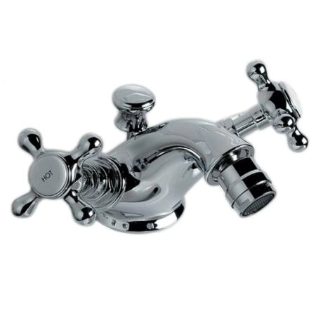 Devon & Devon Austin Смеситель для биде с донным клапаном, жёсткая (трубка) подводка воды, цвет хром