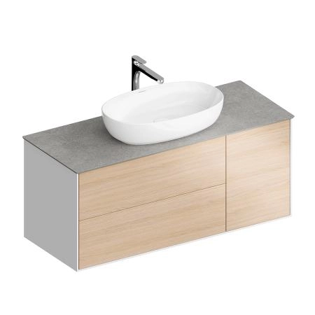 Тумба Kerama Marazzi PLAZA MODERN ПЛАЗА МОДЕРН PLB.M.120.3\OAK.V подвесная 120 дуб виченца 3 ящика