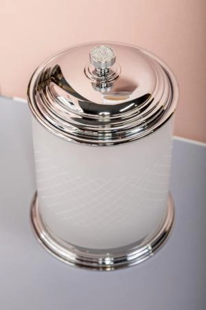 Ведро Boheme стекло ROYALE CRISTAL ХРОМ 10934-CR