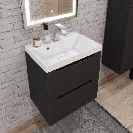 Раковина для ванной Uperwood Classic New 50 см, с декоративной крышкой для слива