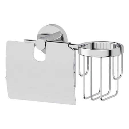 Держатель туалетной бумаги с крышкой и освежителя воздуха  ARTWELLE Harmonie HAR 051 хром