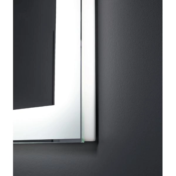 Зеркало Dreja Kvadro с LED подсветкой 1000х850 инфракрасный выключатель