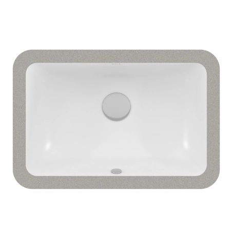 Раковина VitrA S20 7475B003-0618 55 x 37 см прямоугольная белая антибактериальное покрытие Hygiene встраиваемая
