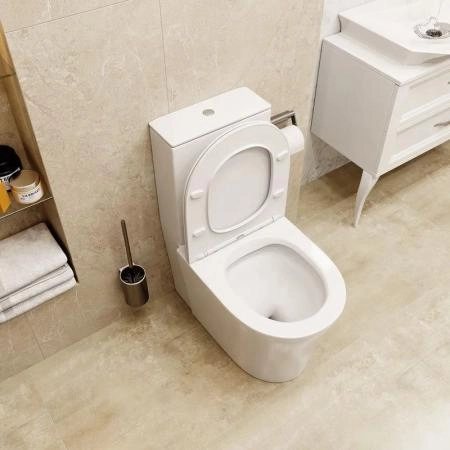 Унита Cerutti SPA SANTA напольный безободковый широкий CT8916 (665x410x835)