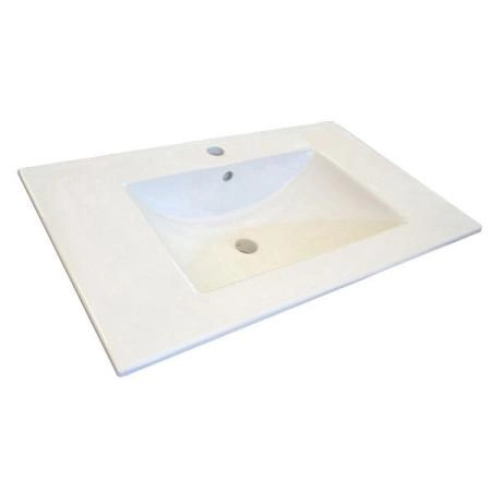 Тумба с раковиной Comforty Франкфурт-75 дуб шоколадно-коричневый