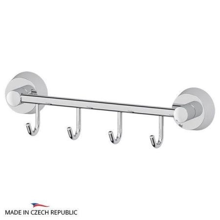 Планка с крючками FBS Vizovice VIZ 025 с 4-мя крючками 25 cm хром