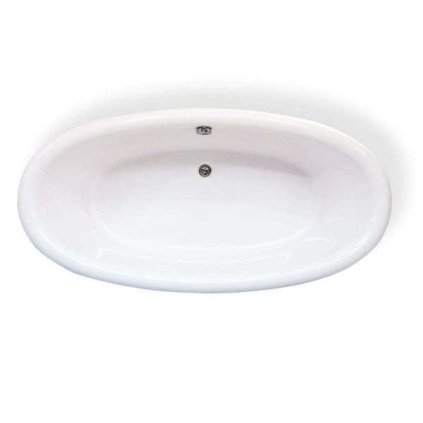 Ванна AquaStone Оливия на подиуме 180х90 иск. камень