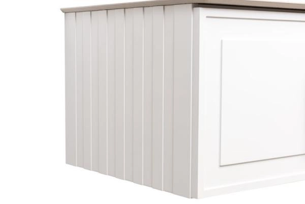 Тумба под раковину LA FENICE Cubo Bianca белый 100 FNC-01-CUB-B-100 белый матовый