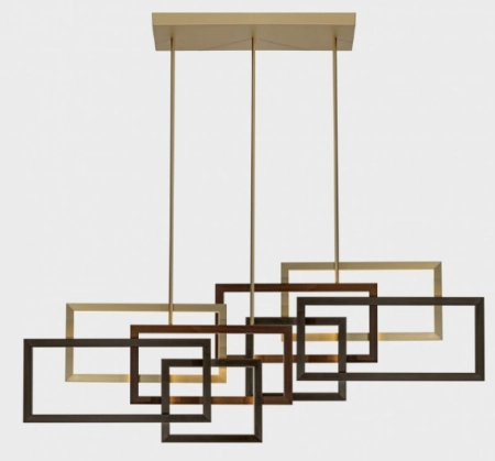 Oasis Bathroom Collection Edge светильник L1380х1300х390 мм, потолочный