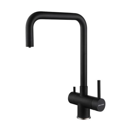Смеситель для кухни Paulmark Wetter антрацит We213030-401, под фильтр