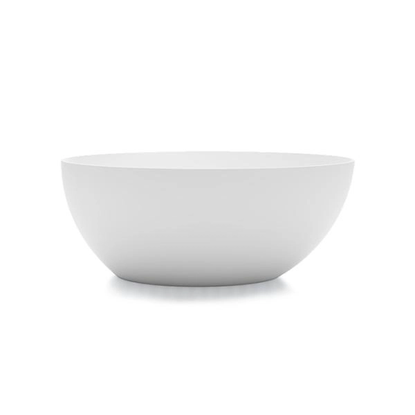 GRUPPO TREESSE Bali Ванна отдельностоящая 160x85x62h мм., с сливом-переливом и сифоном, SOLID SURFACE, цвет белый матовый