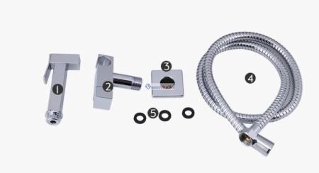 Гигиенический душ Frap F7502 хром