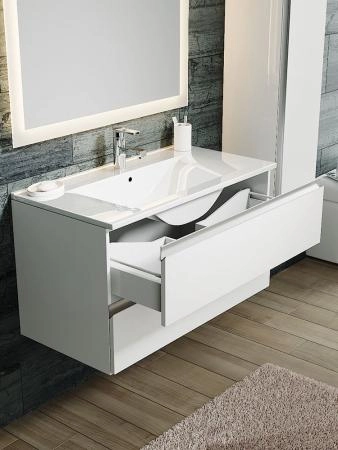 Тумба SANVIT Авеню-2 100 подвесная Белый без раковины