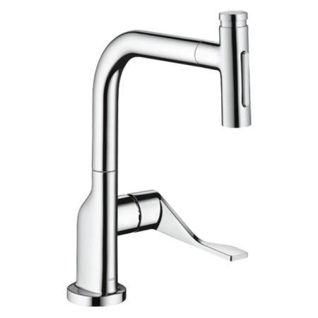 Axor Citterio Кухонный Смеситель 230, на 1 отв.,  с вытяжным изливом 2jet, цвет: хром