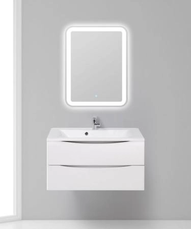 Тумба под раковину Belbagno MARINO Capucino Lucido подвесная 900x450x500 MARINO-900-2C-SO-CL-P