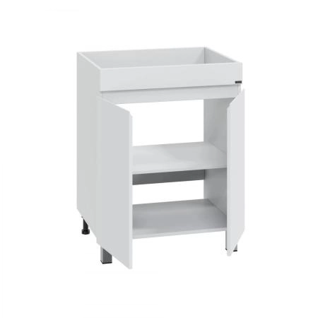 Тумба Санта под умывальник над стиральной машиной Марс 59 двери, напольная.