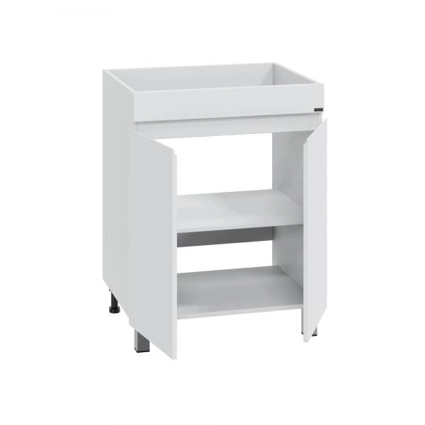 Тумба Санта под умывальник над стиральной машиной Марс 59 двери, напольная.