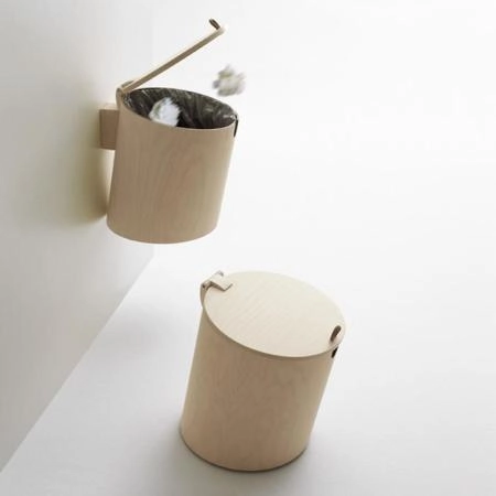 Agape Midi Basket Корзина d25x30см, напольное, цвет: тик