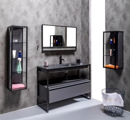 Ящик под консоль Boheme LOFT 120 Антрацит, 1 Полка Boheme 894-120-A