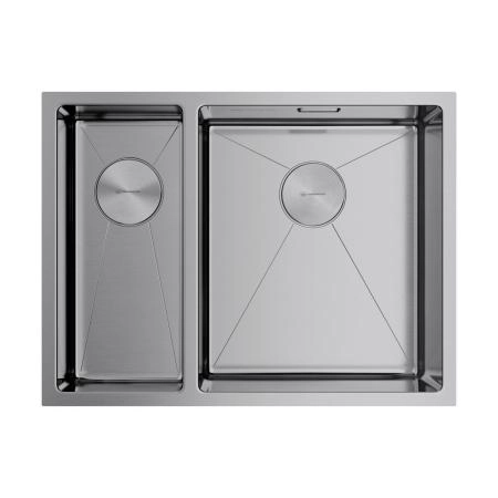 Кухонная мойка Omoikiri Taki 58-2-U/IF-IN-R нерж.сталь/нержавеющая сталь 4993767