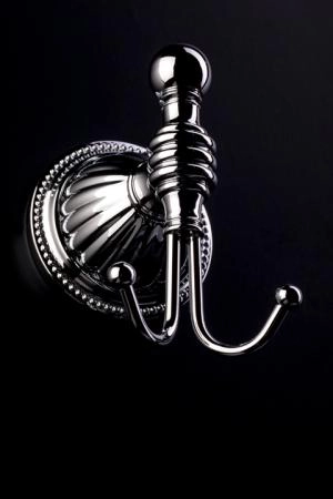 Крючок Boheme двойной Boheme HERMITAGE CHROME 10385