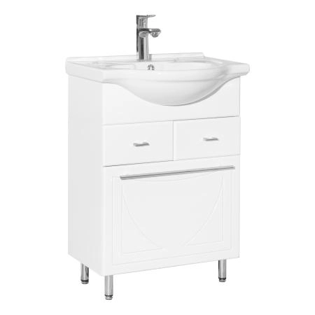 Тумба Style Line Elfante Лана 60 (2 ящ.) под умывальник Байкал 60 КОРЗИНА