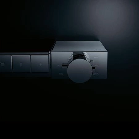 Axor Edge Смеситель для душа, термостат, на 3 источника, внешняя часть, цвет: хром