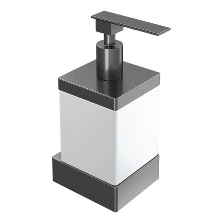 Диспенсер Boheme настенный Qubic Gun Metal 10727-GM
