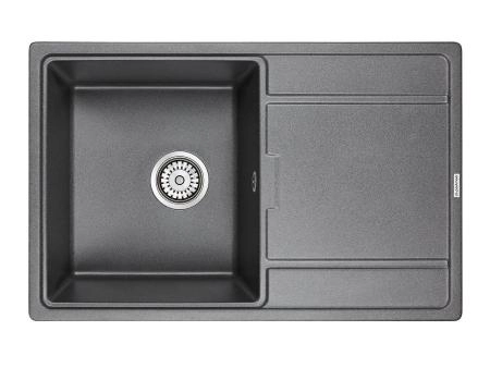 Мойка для кухни Paulmark FLUGEN, PM217850-DG, графит, 780х500 мм