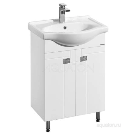 Тумба под раковину Aquaton Фиджи 1A179601FG010 60 с ящиками,белый