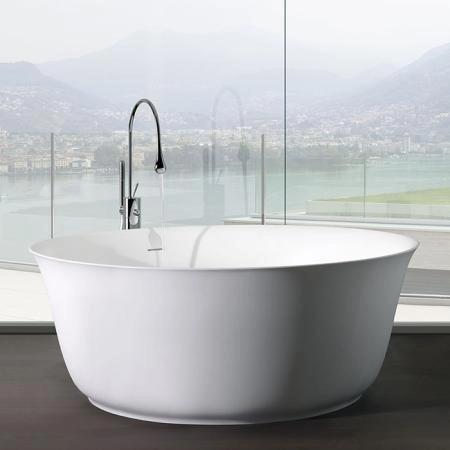 Gessi Goccia Напольный термостатический смеситель для ванны с ручным душем (внешняя часть), цвет: хром