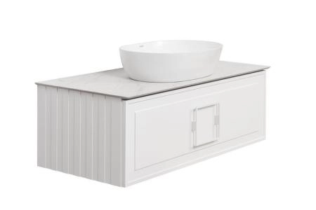 Столешница La Fenice Granite Gray Structural 100 см, Белая Керамогранит