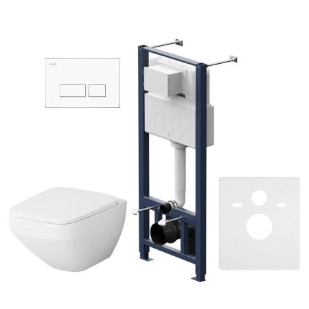 Комплект AM.PM Inspire 2.0 IS47001.50A1700 инсталляция с унитазом и клавишей белый