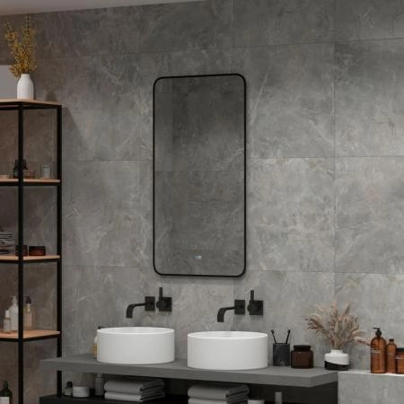 Зеркало Континент Torry medium 600x1000 ЗЛП2279 с подсветкой