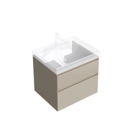 Тумба Kerama Marazzi CUBO КУБО CUB.60.2\LIM подвесная с ящиками 60, лимо матовая