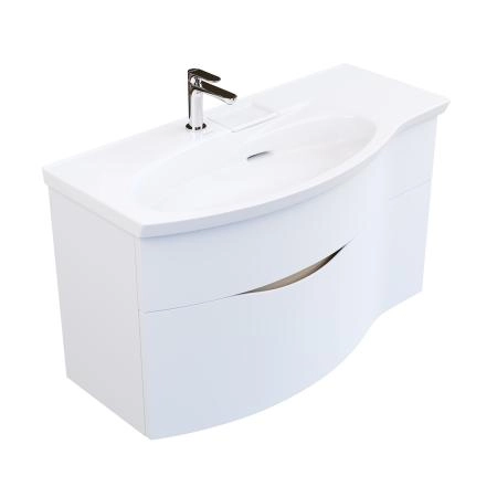 Тумба Kerama Marazzi RIVA РИВА RV.100Lh\WHT.M 100 см левая, белая матовая