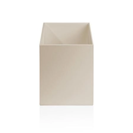 Decor Walther Brownie Корзина для мусора 30x25.5x25.5см., настольная, цвет: бежевый