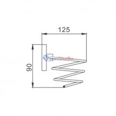 F1928 Держатель для фена Frap