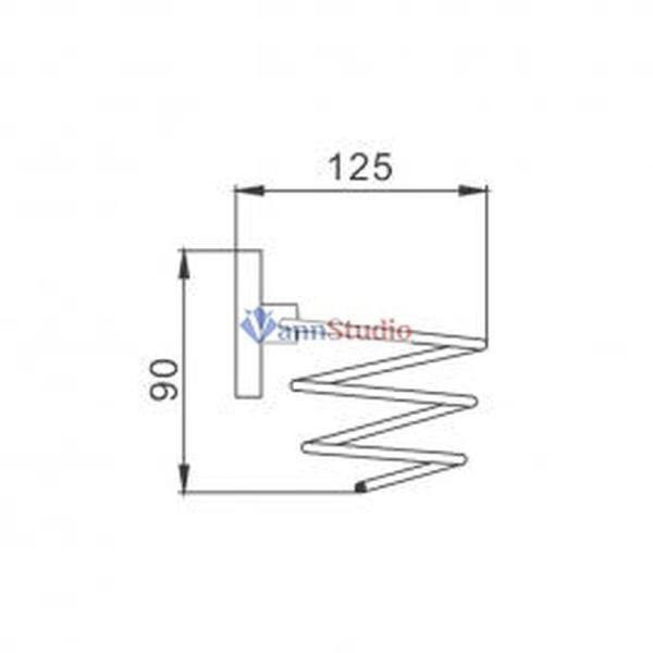 F1928 Держатель для фена Frap