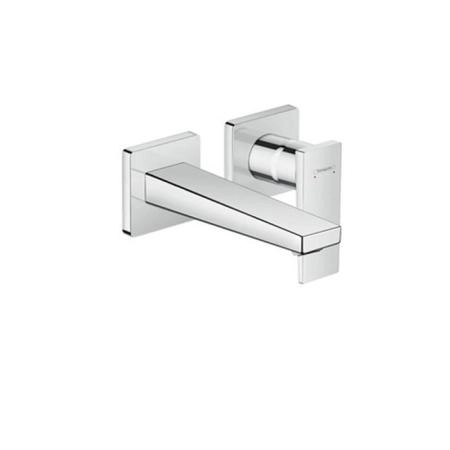 Hansgrohe Metropol Смеситель для раковины, .однорычажный, настенный, излив: 18см., внешняя часть, цвет: хром
