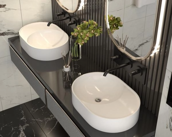 Раковина Uperwood Luna 50 см, овальная