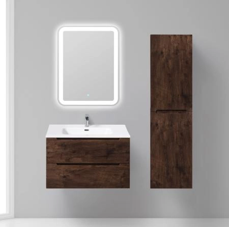 Тумба под раковину BelBagno ETNA-800-2C-SO-RW-P Rovere Moro 80 см подвесная